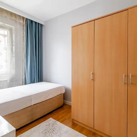 Flat W Shared Pool And Gym 8min To Citys Cevahir *